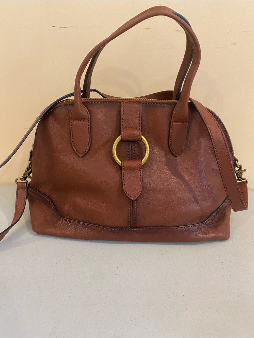 FRYE LEATHER SATCHEL